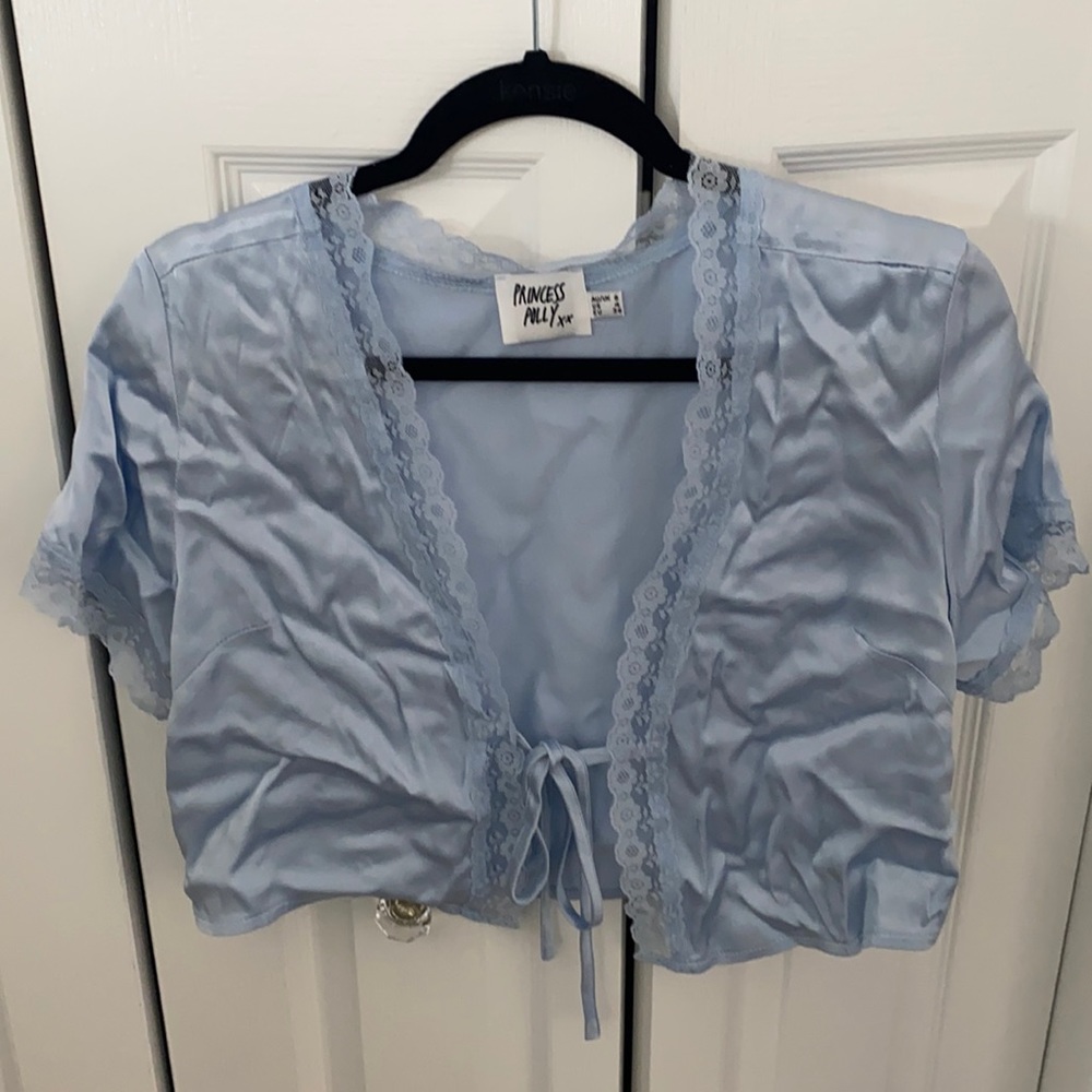 Princess Polly Blue Blouse